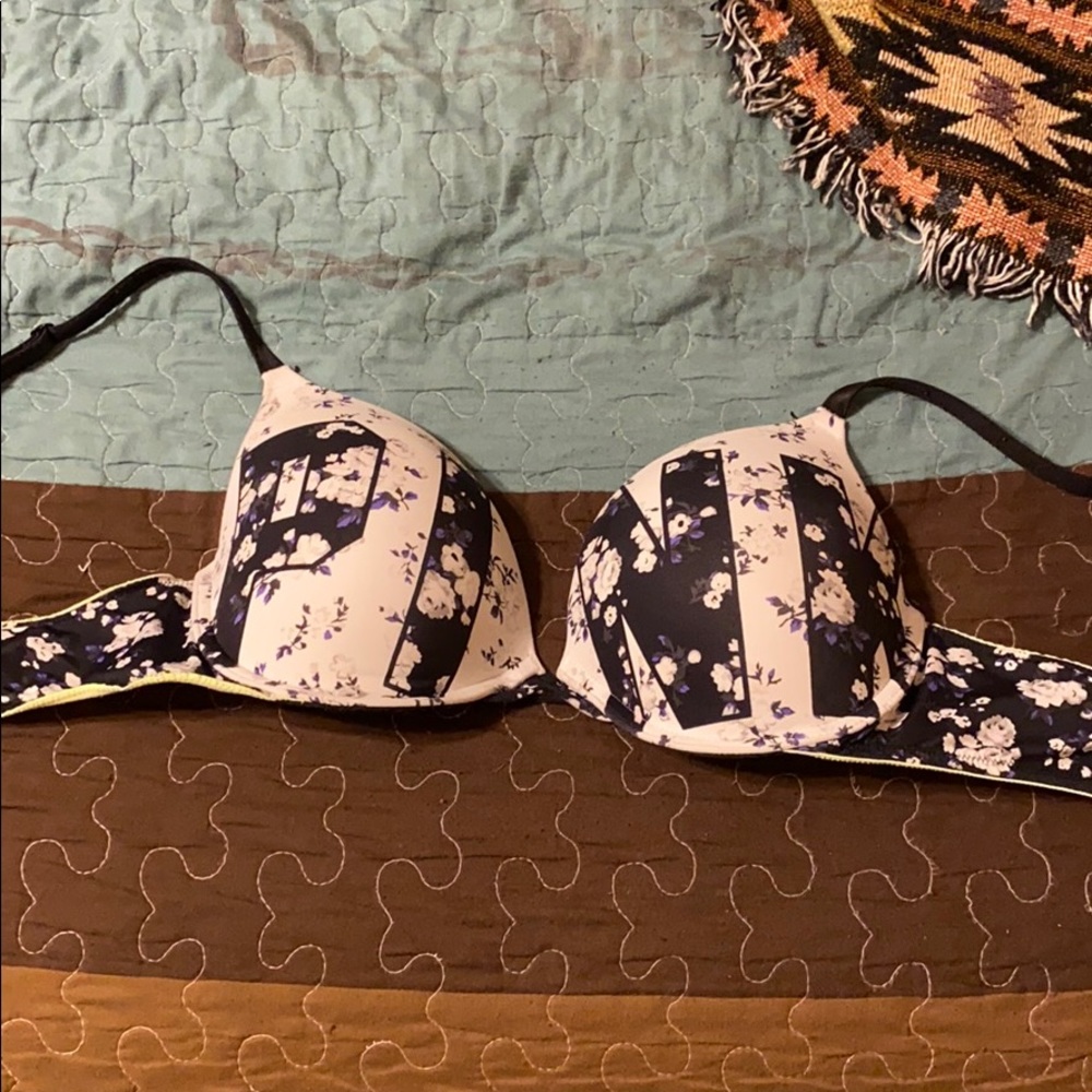 Pink Push Up bra